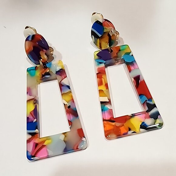 Bundle of Clip on Earrings NWOT 7 pair Bundle - Picture 8 of 11